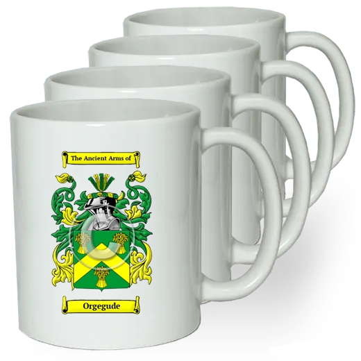 Orgegude Coffee mugs (set of four)
