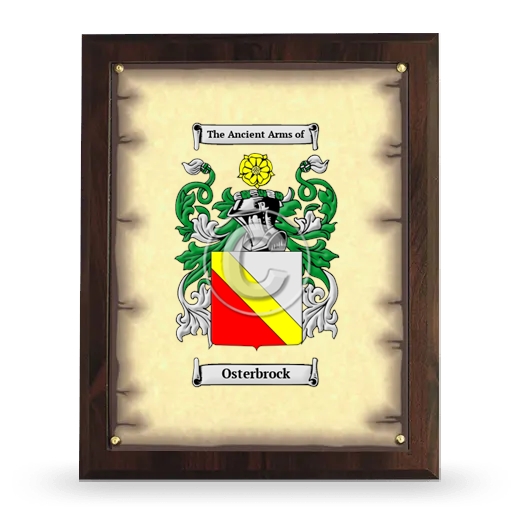 Osterbrock Coat of Arms Plaque