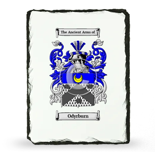 Odyrburn Coat of Arms Slate