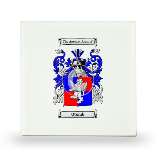 Otomb Small Ceramic Tile with Coat of Arms