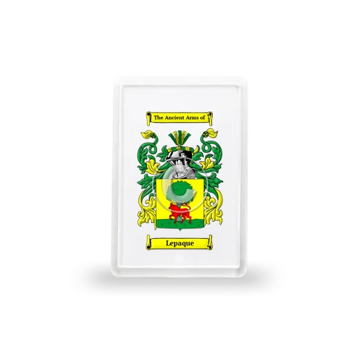 Lepaque Coat of Arms Magnet