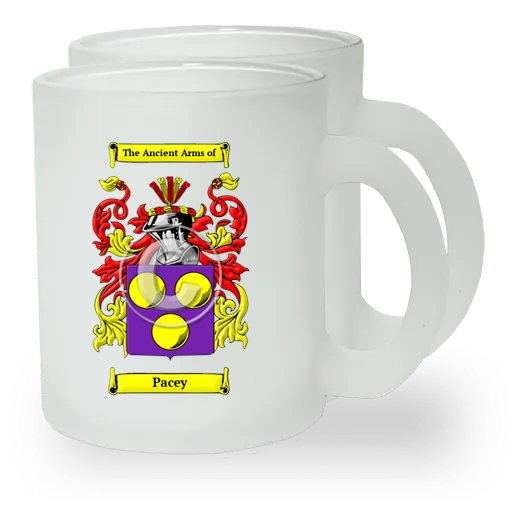 Pacey Pair of Frosted Glass Mugs