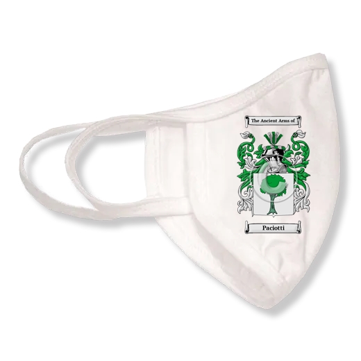 Paciotti Coat of Arms Face Mask