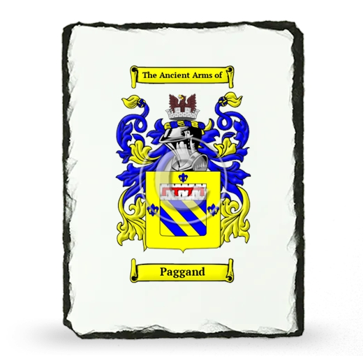 Paggand Coat of Arms Slate