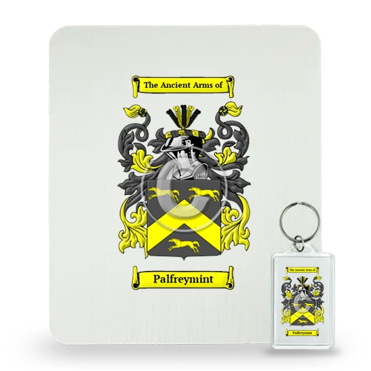 Palfreymint Mouse Pad and Keychain Combo Package