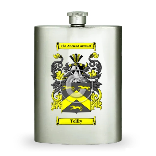 Tolfry Stainless Steel Hip Flask