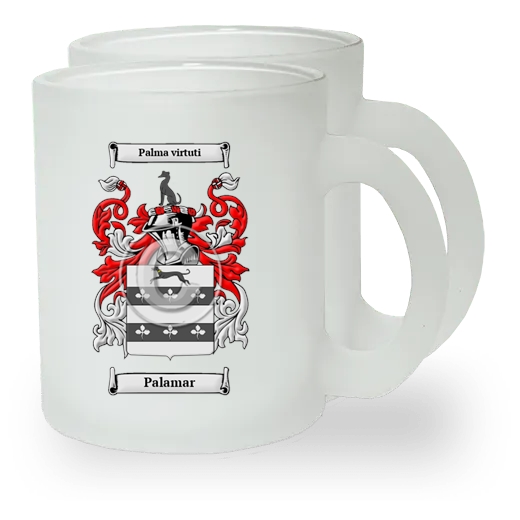 Palamar Pair of Frosted Glass Mugs