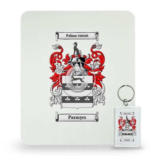 Parmyrs Mouse Pad and Keychain Combo Package