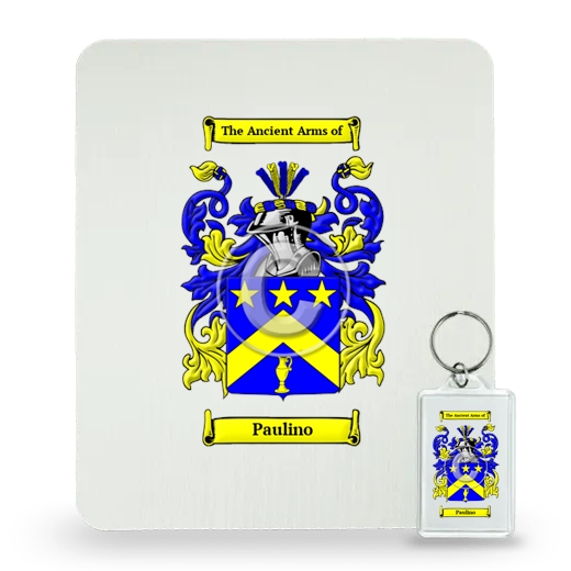 Paulino Mouse Pad and Keychain Combo Package