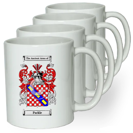 Parkle Coffee mugs (set of four)