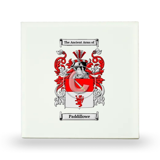 Paddillowe Small Ceramic Tile with Coat of Arms