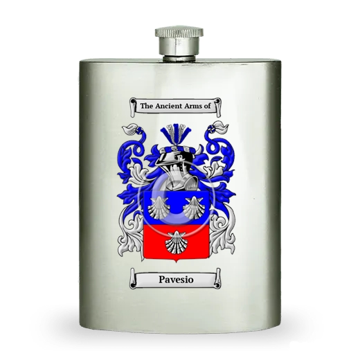 Pavesio Stainless Steel Hip Flask