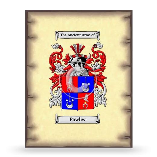 Pawliw Coat of Arms Print