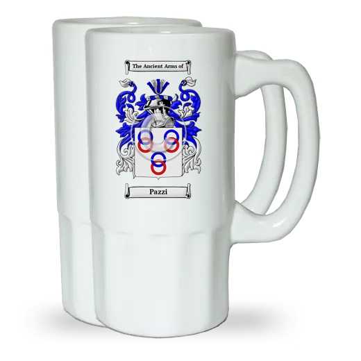 Pazzi Pair of Beer Steins