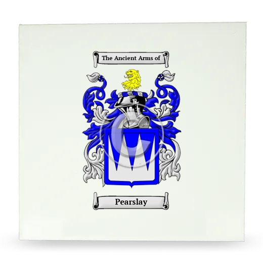 Pearslay Large Ceramic Tile with Coat of Arms