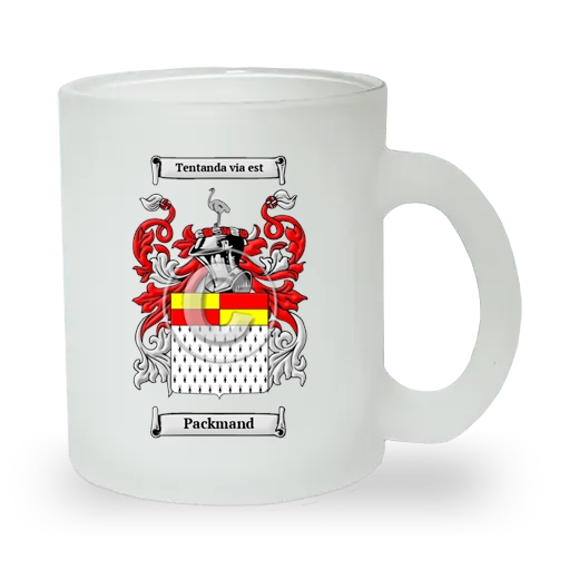 Packmand Frosted Glass Mug