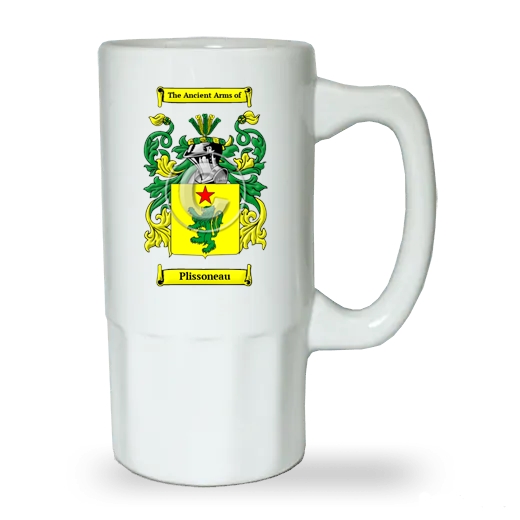 Plissoneau Ceramic Beer Stein