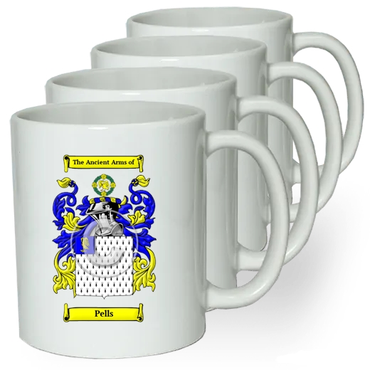 Pells Coffee mugs (set of four)
