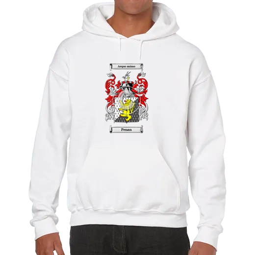 Penan Unisex Coat of Arms Hooded Sweatshirt