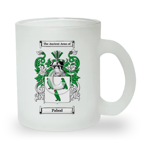 Pabod Frosted Glass Mug