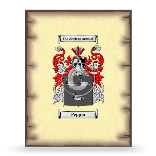 Peppin Coat of Arms Print