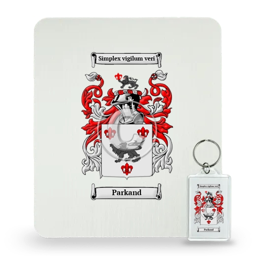 Parkand Mouse Pad and Keychain Combo Package