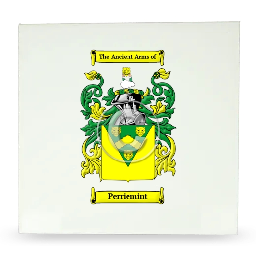 Perriemint Large Ceramic Tile with Coat of Arms