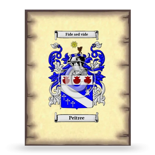 Peitree Coat of Arms Print