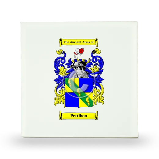 Pettibon Small Ceramic Tile with Coat of Arms