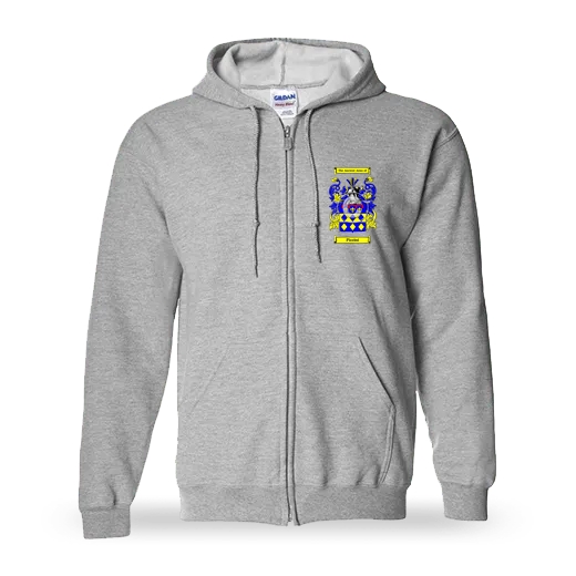 Pizzini Unisex Coat of Arms Zip Sweatshirt