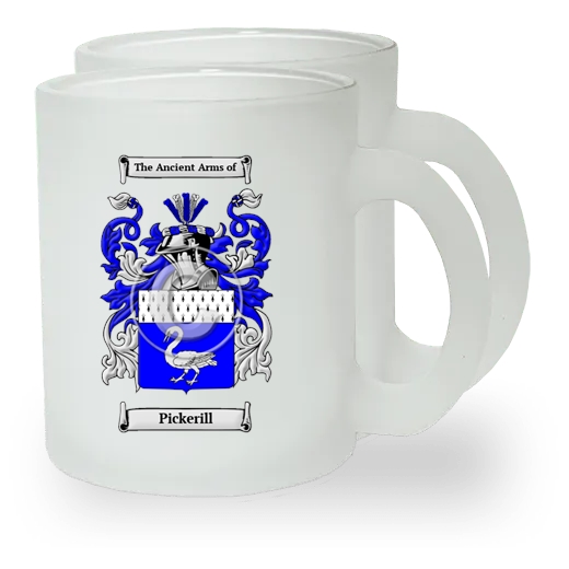 Pickerill Pair of Frosted Glass Mugs