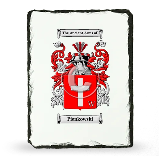 Pienkowski Coat of Arms Slate