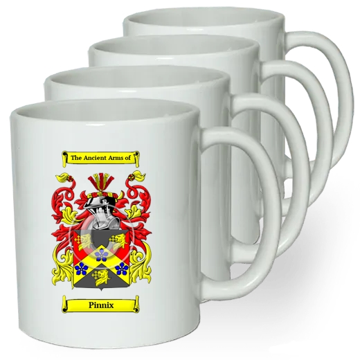 Pinnix Coffee mugs (set of four)