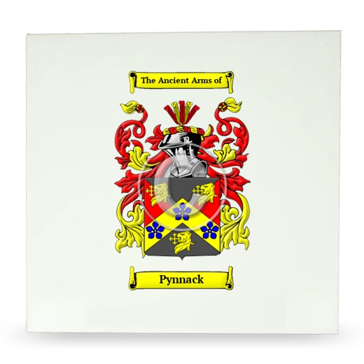 Pynnack Large Ceramic Tile with Coat of Arms