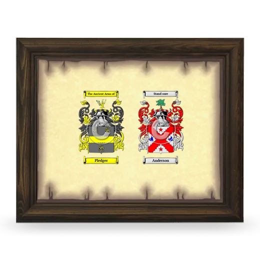 Anniversary Framed - Brown