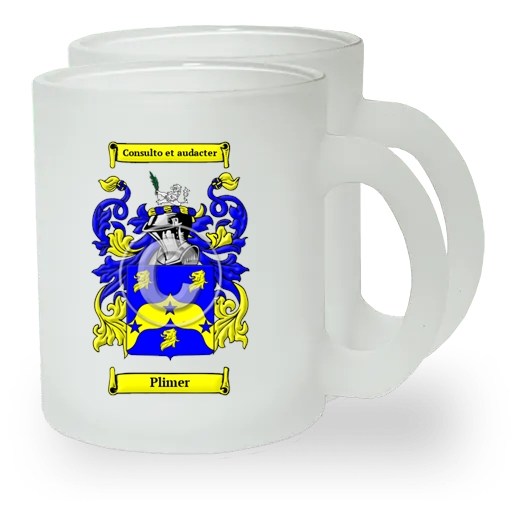 Plimer Pair of Frosted Glass Mugs