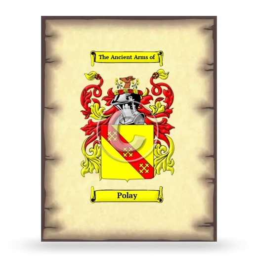 Polay Coat of Arms Print