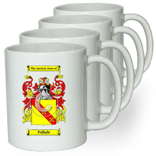 Polhyle Coffee mugs (set of four)