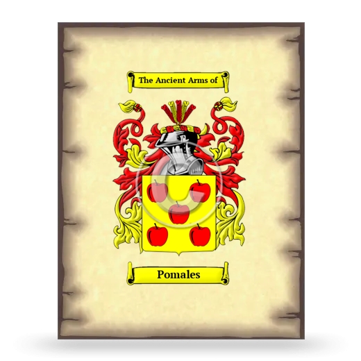 Pomales Coat of Arms Print