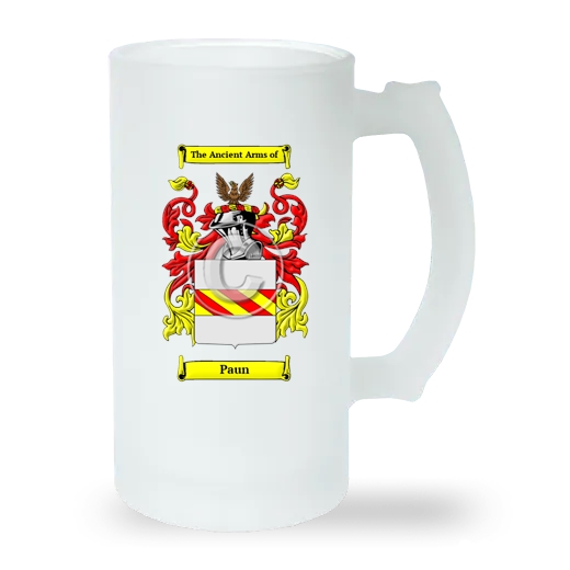 Paun Frosted Beer Stein