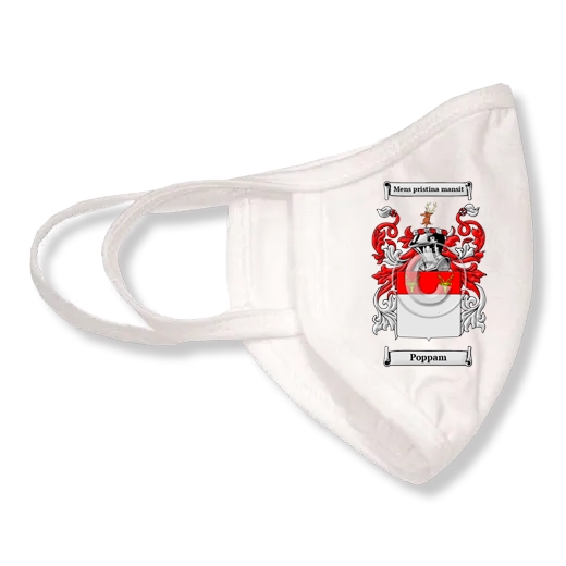 Poppam Coat of Arms Face Mask