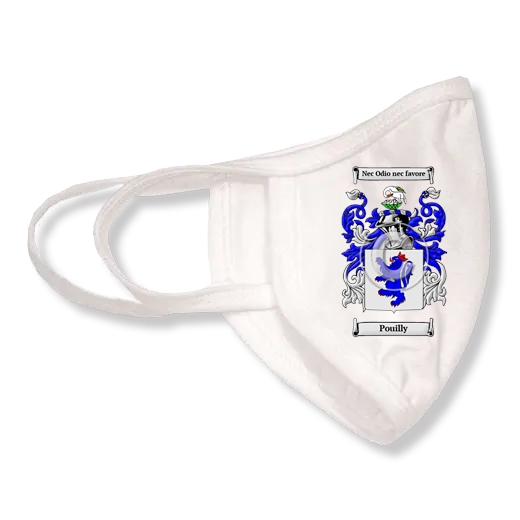 Pouilly Coat of Arms Face Mask