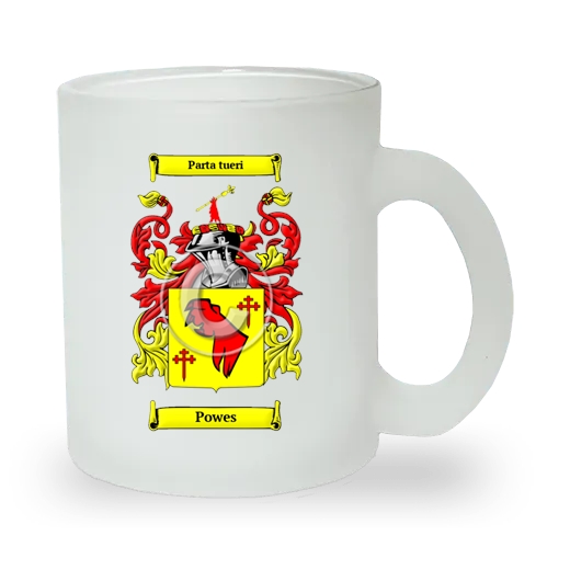 Powes Frosted Glass Mug