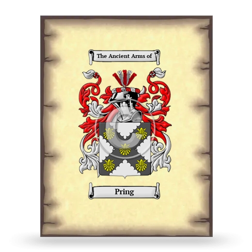 Pring Coat of Arms Print