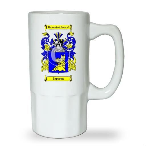 Lepreux Ceramic Beer Stein