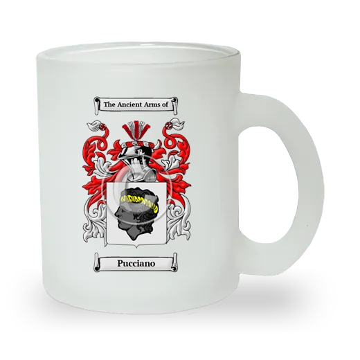 Pucciano Frosted Glass Mug