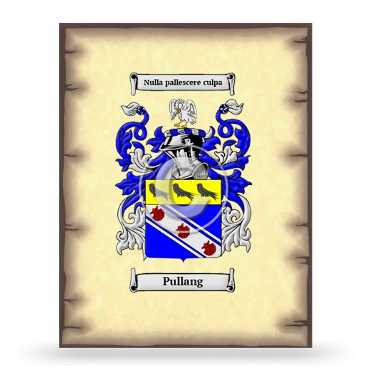 Pullang Coat of Arms Print