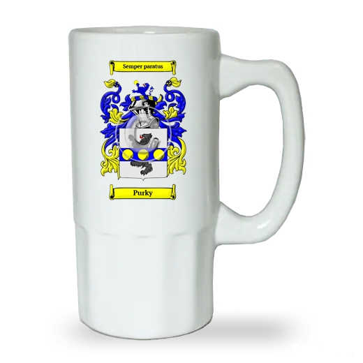 Purky Ceramic Beer Stein