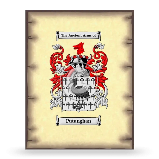 Putanghan Coat of Arms Print