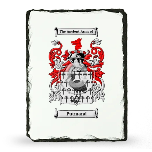 Putmand Coat of Arms Slate